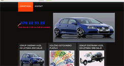 Desktop Screenshot of odkup-vozil.info